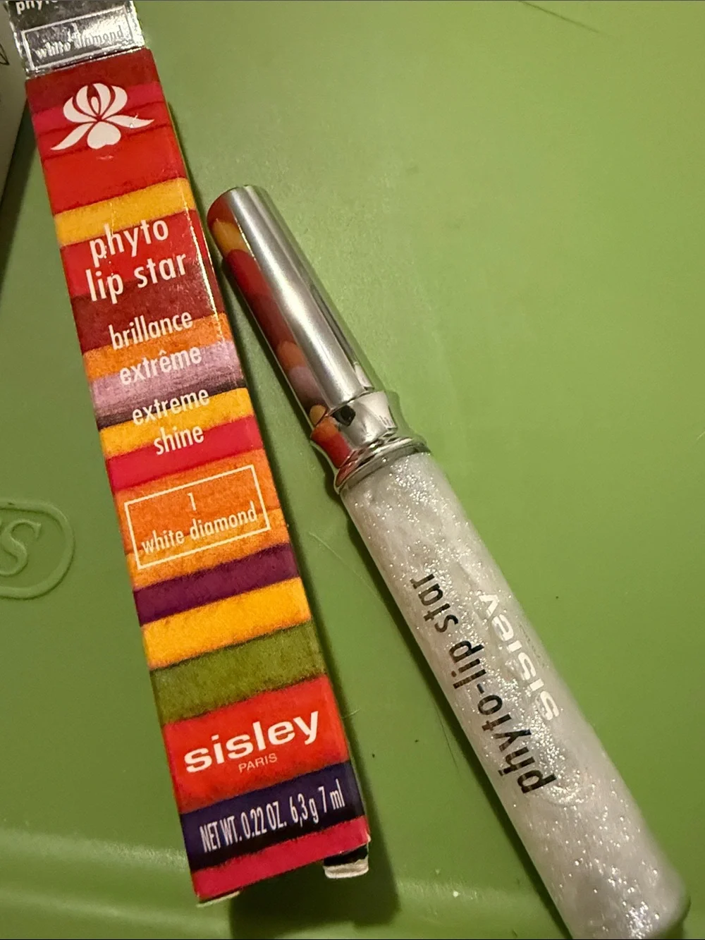 Sisley White Diamond Phyto-Lip Star Lip Gloss - Shimmery White
